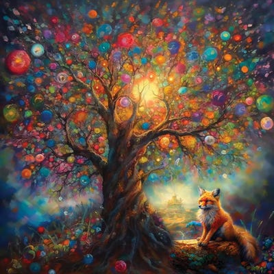 In Living Color by Claudia McKinney multi panel art