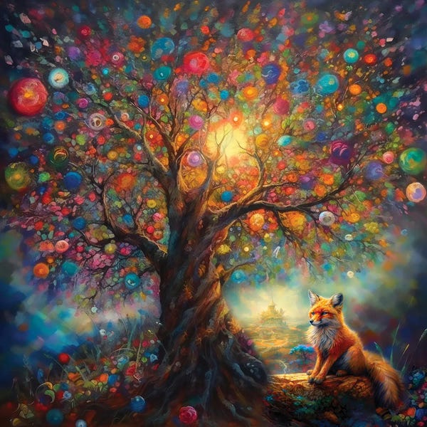 Foxes: In Living Color by Claudia McKinney