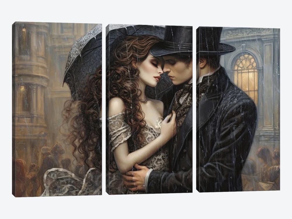 The Farewell by Claudia McKinney 3-piece Canvas Artwork