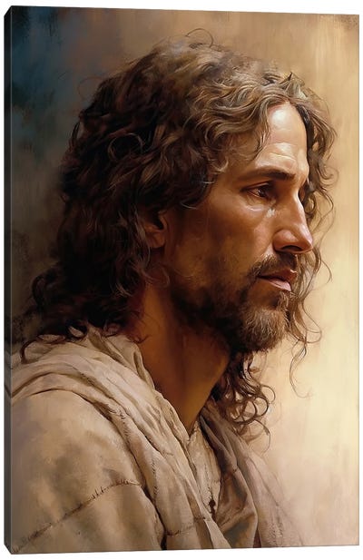 The Christ Canvas Art Print - Jesus Christ