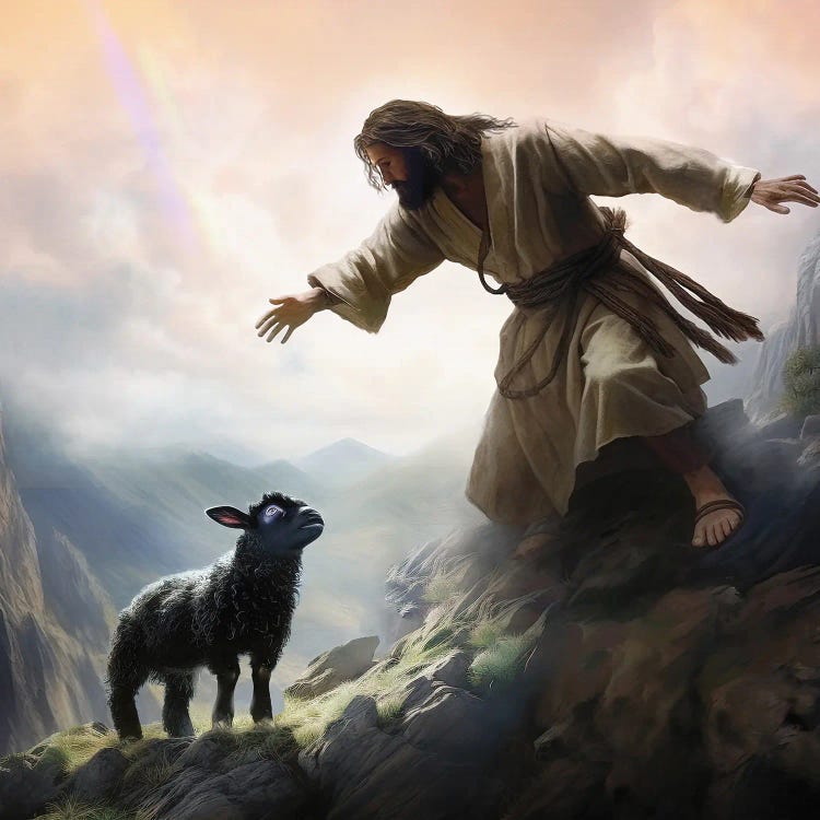 The Good Shepherd by Claudia McKinney wall art