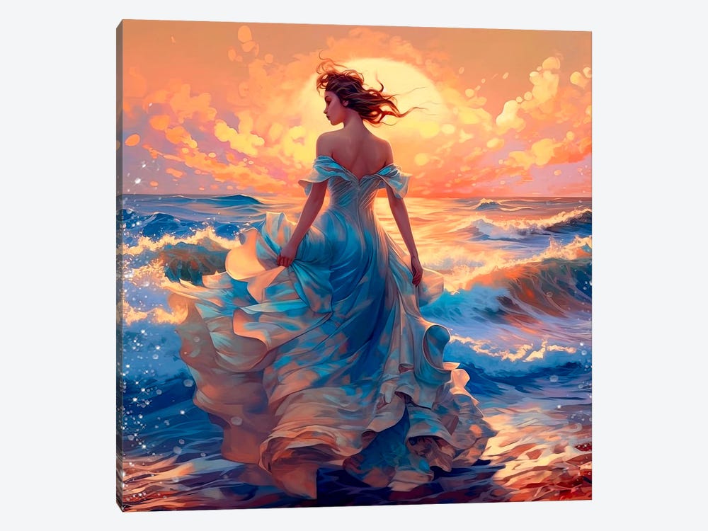 Sunkissed by Claudia McKinney 1-piece Canvas Art Print