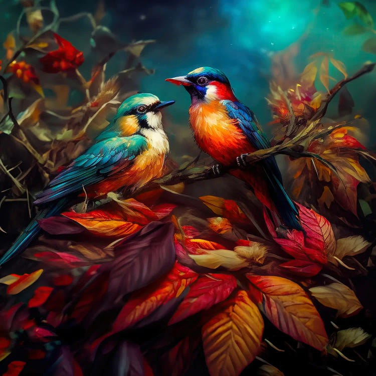 Autumn Song by Claudia McKinney wall art