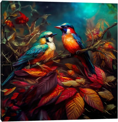 Autumn Song Canvas Art Print - Claudia McKinney