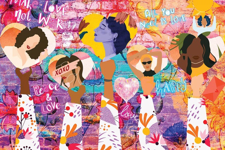 Hands And Hearts by Claudia McKinney wall art