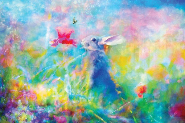 Rabbits: McGregor's Garden by Claudia McKinney