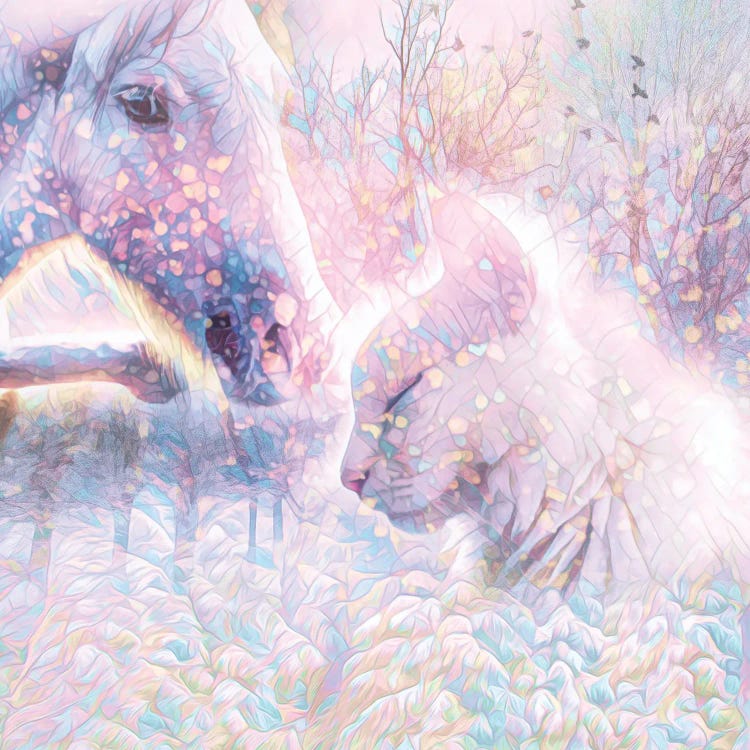 On A Cold Winter's Night by Claudia McKinney wall art