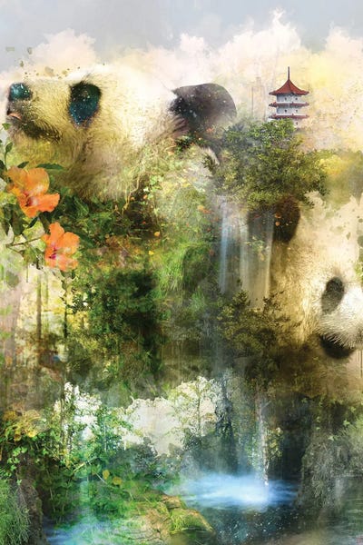 Pandas: Panda Island by Claudia McKinney