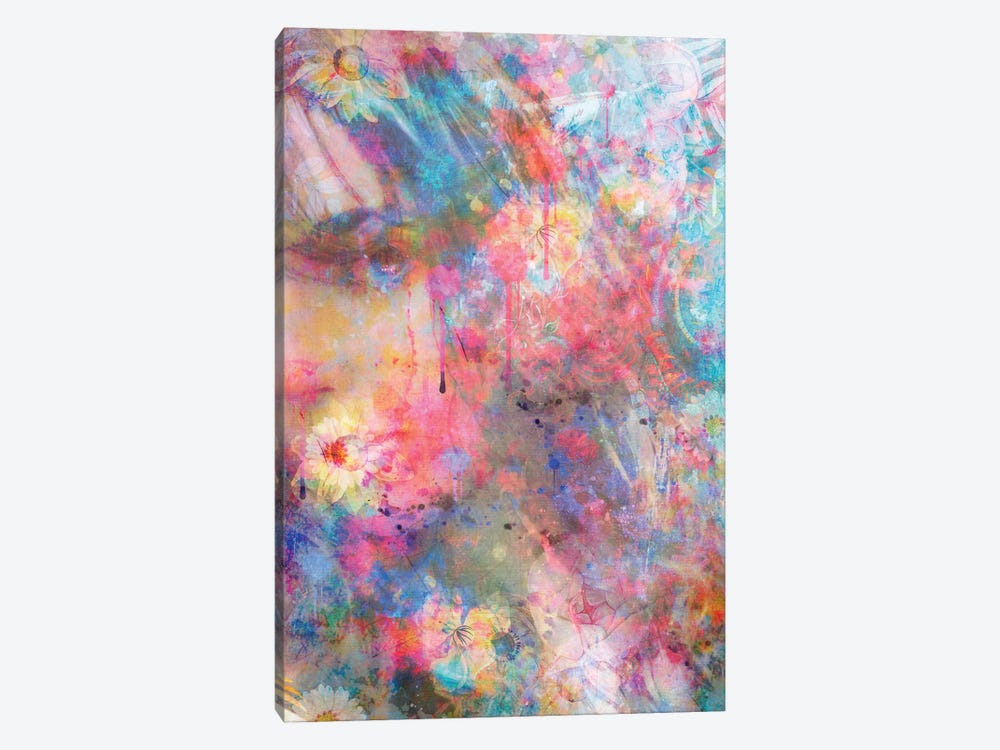 Pastel Woman by Claudia McKinney 1-piece Canvas Wall Art