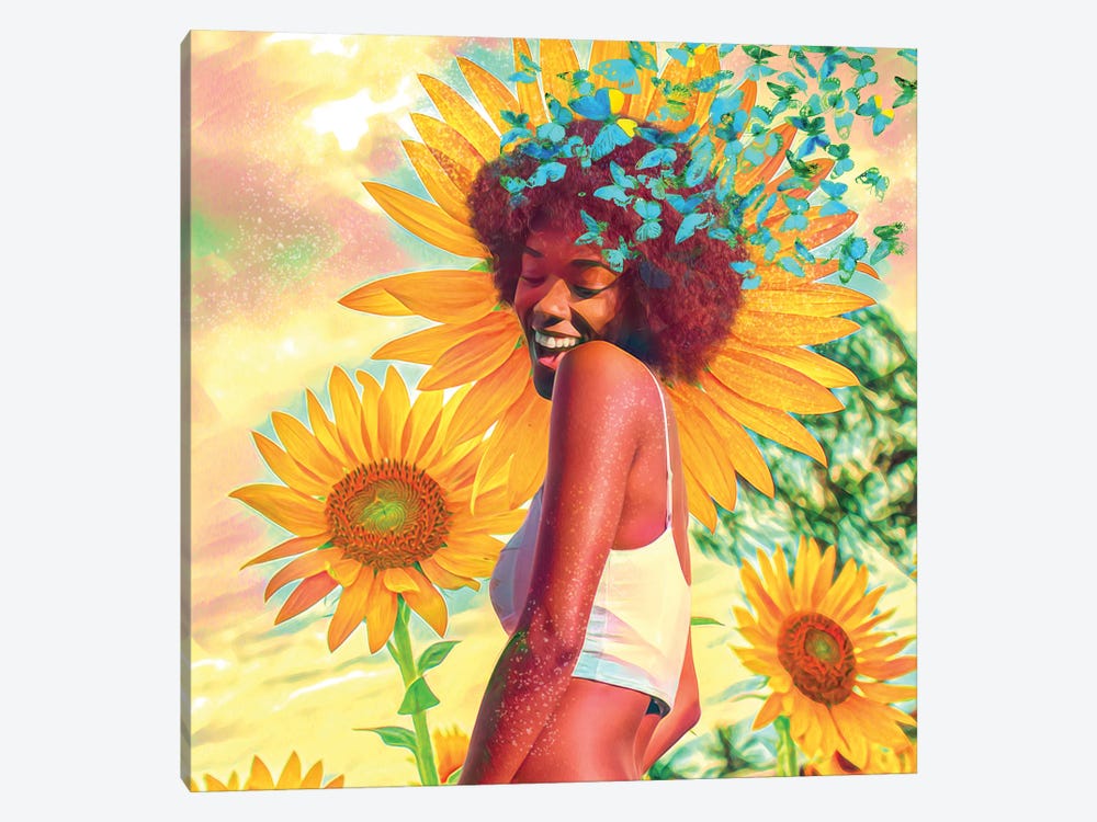 Summer's Here to Stay by Claudia McKinney 1-piece Canvas Art Print