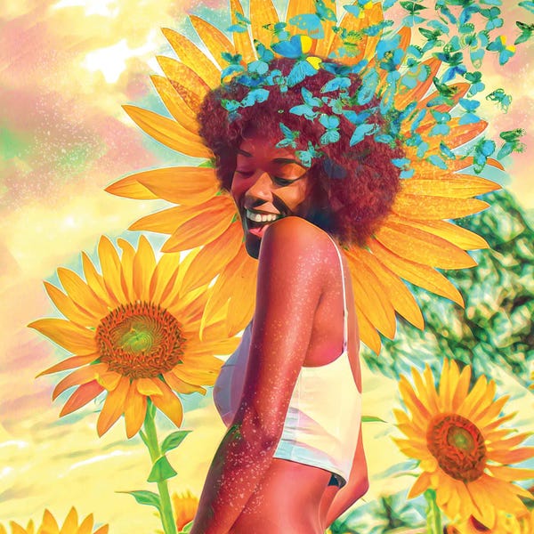 Canvas Print: Summer's Here to Stay by Claudia McKinney