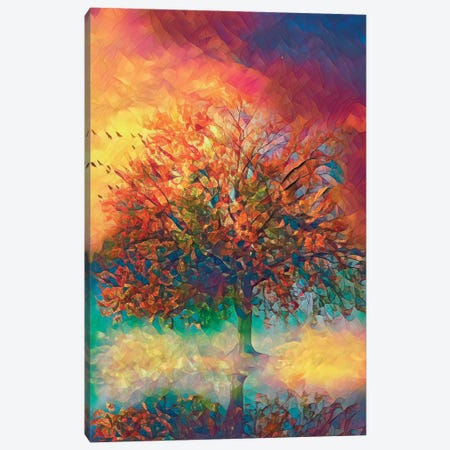 Tree Of Wonder Canvas Print #CMK71} by Claudia McKinney Canvas Wall Art