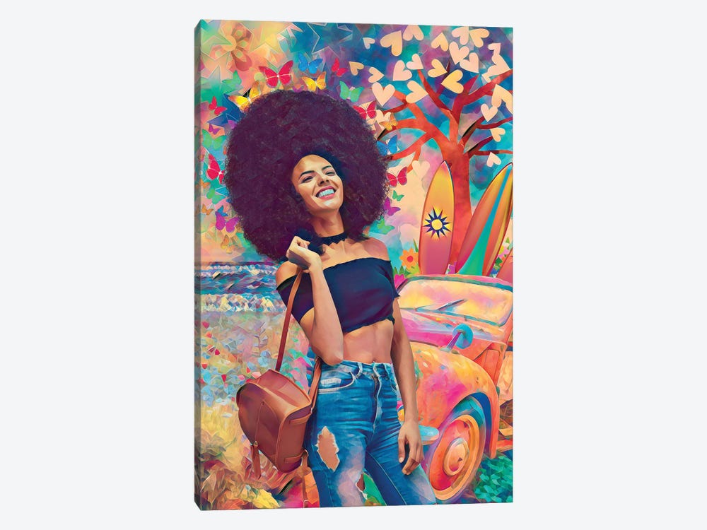 World Of Colour by Claudia McKinney 1-piece Canvas Wall Art