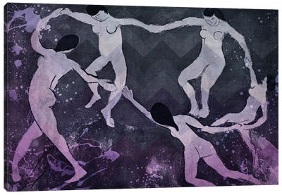 Dance III Canvas Art Print - Performing Arts