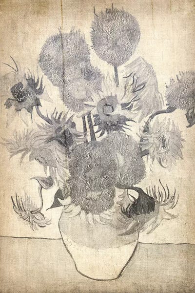 Van Gogh's Sunflowers Collection: Sunflowers X by 5by5collective