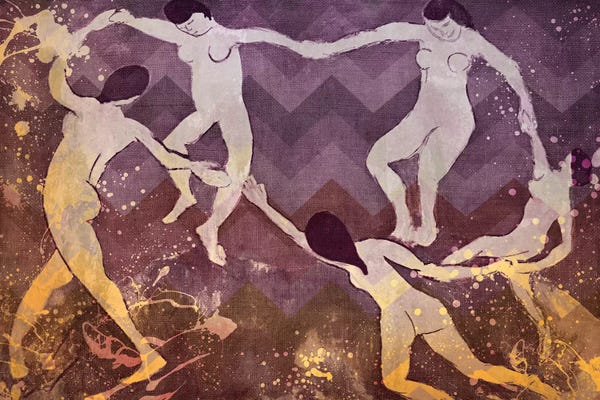 Artists Like Matisse: Dance IV by 5by5collective