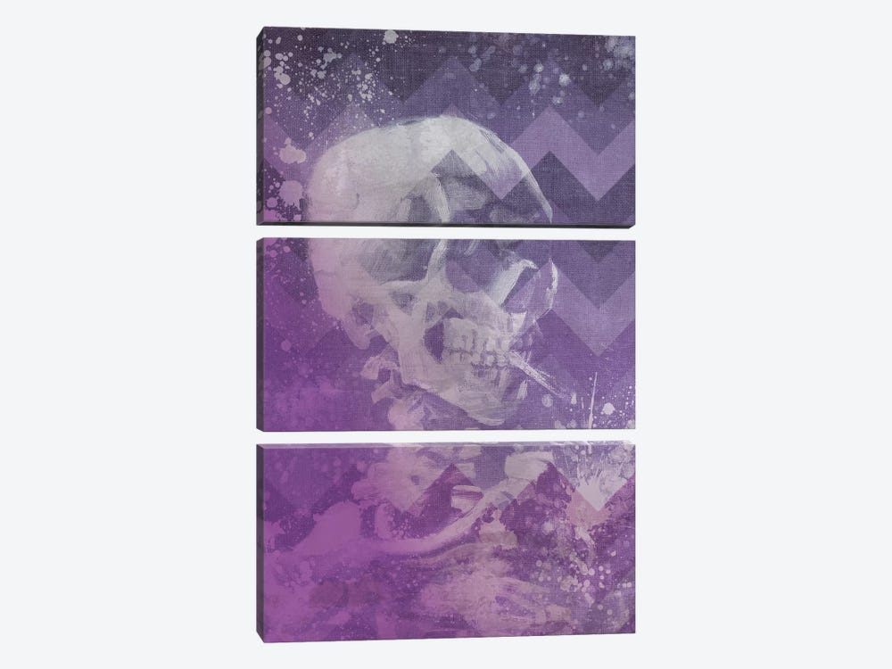 Skull of a Skeleton VIII by 5by5collective 3-piece Canvas Print