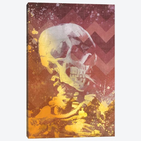Skull of a Skeleton IX Canvas Print #CML124} by 5by5collective Canvas Artwork
