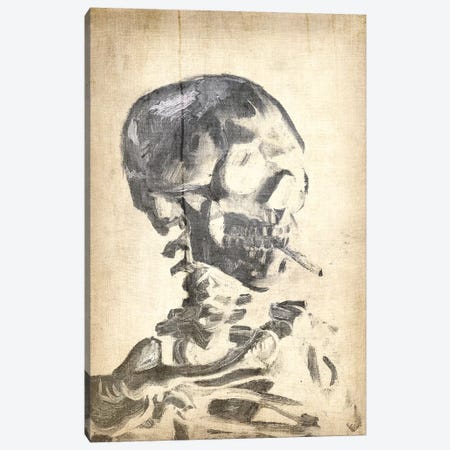 Skull of a Skeleton X Canvas Print #CML125} by 5by5collective Canvas Wall Art