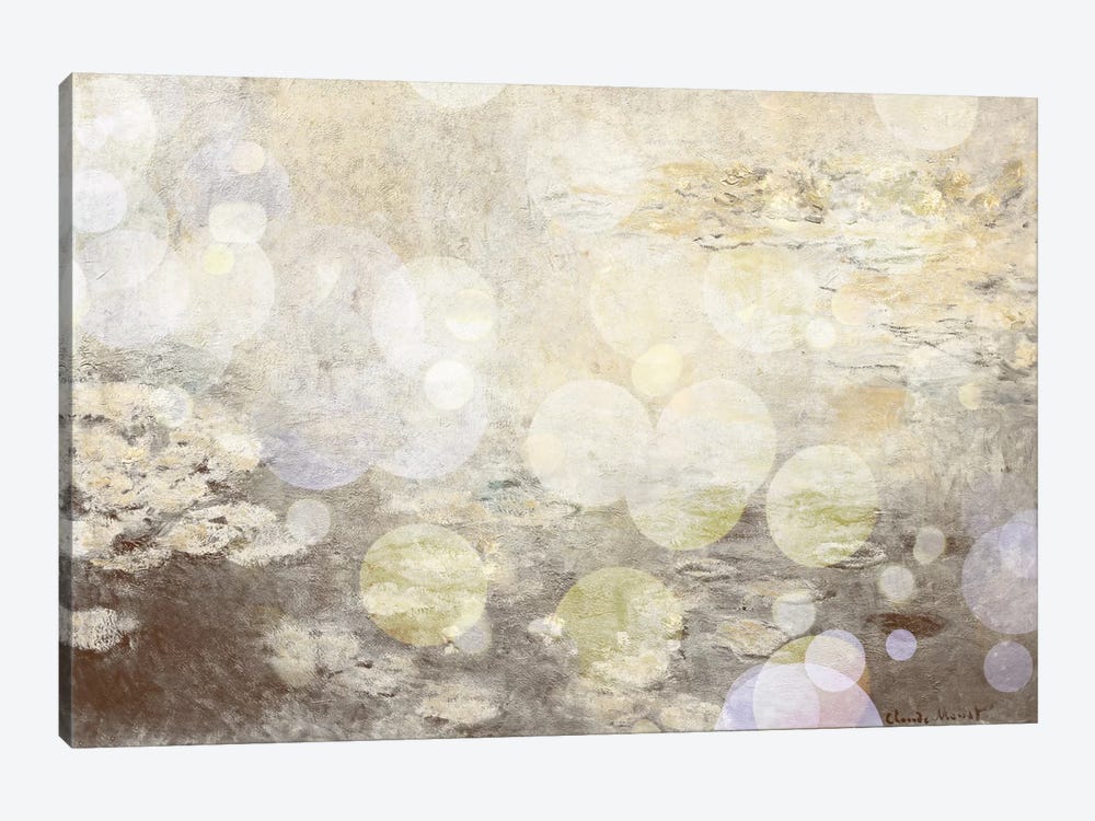 Waterlilies III by 5by5collective 1-piece Art Print