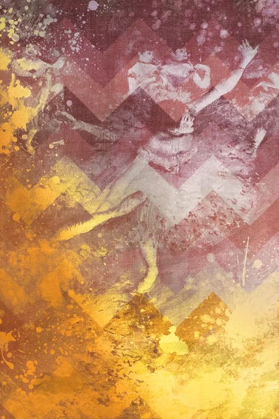 Green Dancer IV by 5by5collective framed wall art