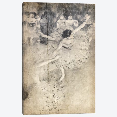 Green Dancer V Canvas Print #CML137} by 5by5collective Canvas Print