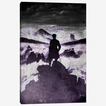 Wanderer above the Sea of Fog I Canvas Print #CML145} by 5by5collective Canvas Art