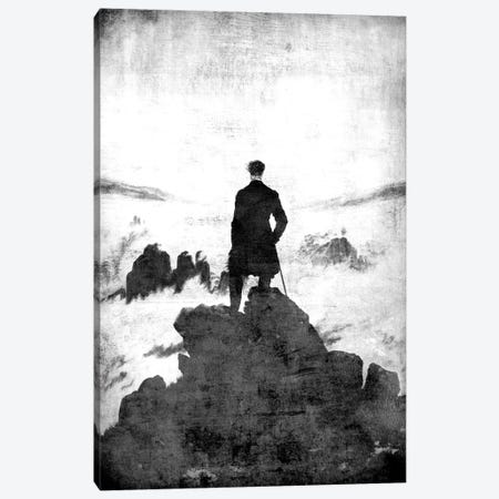 Wanderer above the Sea of Fog II Canvas Print #CML146} by 5by5collective Canvas Wall Art