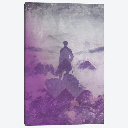 Wanderer above the Sea of Fog III Canvas Print #CML147} by 5by5collective Canvas Art