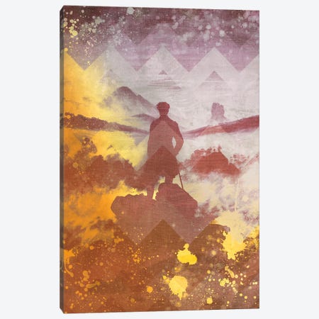Wanderer above the Sea of Fog IV Canvas Print #CML148} by 5by5collective Art Print