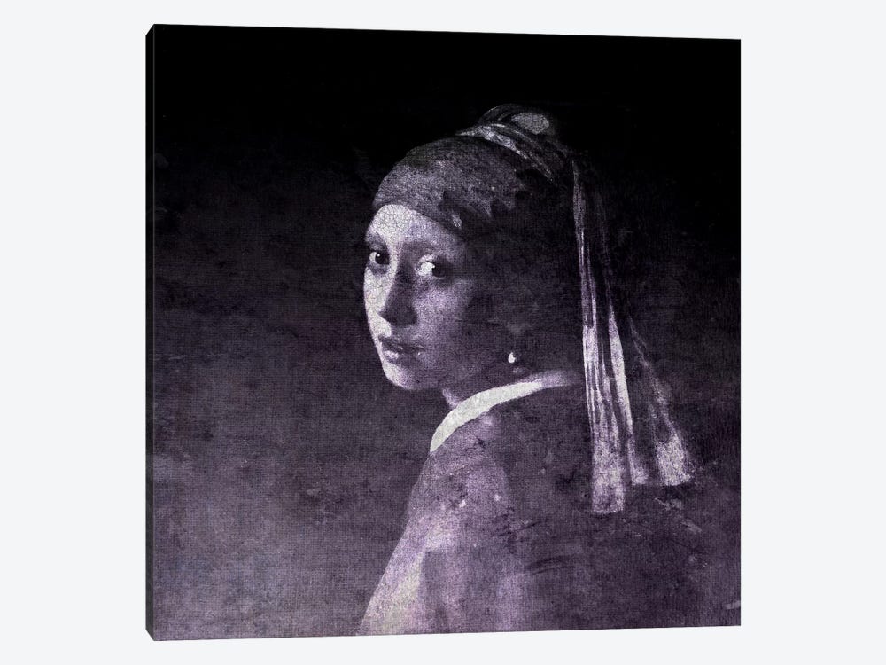 Girl with a Pearl Earring V by 5by5collective 1-piece Canvas Artwork