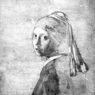 Girl with a Pearl Earring VI by 5by5collective art print