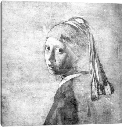Girl with a Pearl Earring VI Canvas Art Print - Classics Through A Modern Lens