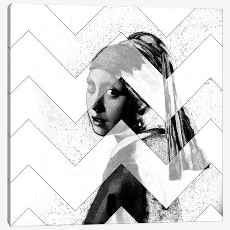 Girl with a Pearl Earring XI Canvas Print #CML165} by 5by5collective Canvas Wall Art
