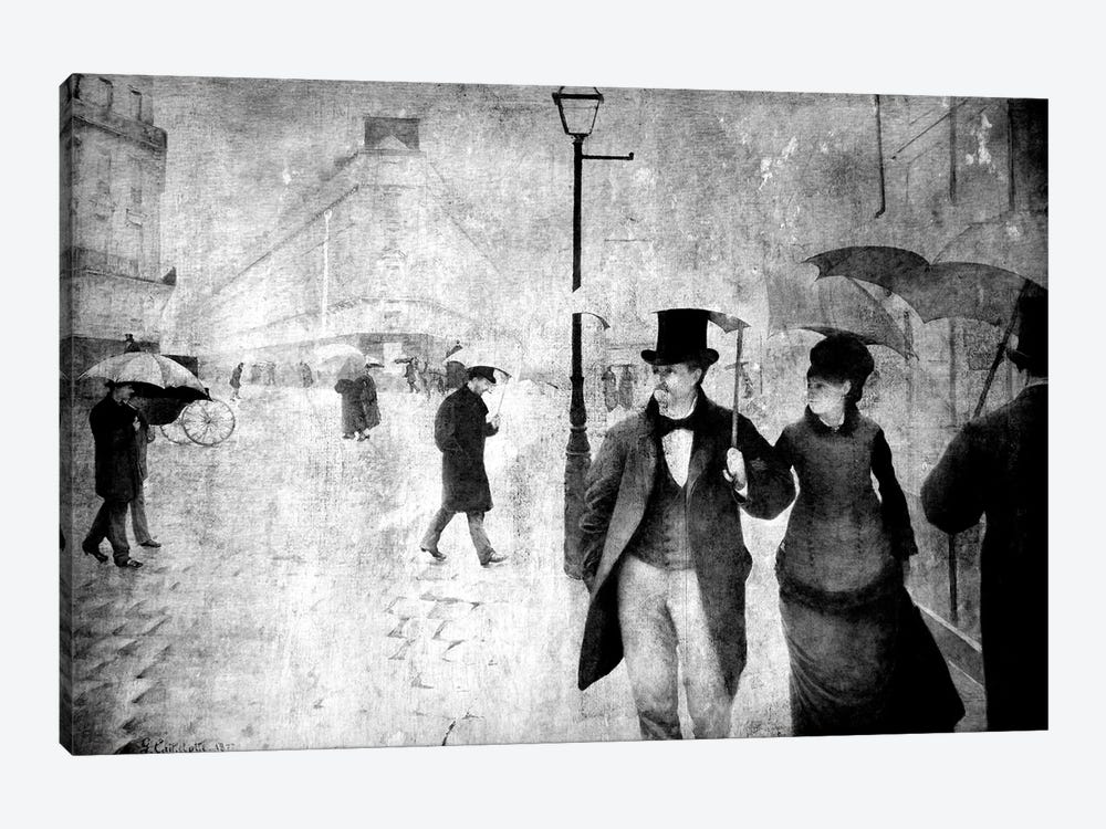 Paris Street II by 5by5collective 1-piece Art Print