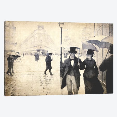 Paris Street V Canvas Print #CML19} by 5by5collective Canvas Print