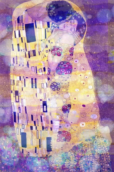 All Things Klimt: The Kiss II by 5by5collective