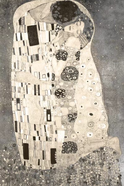 All Things Klimt: The Kiss IV by 5by5collective