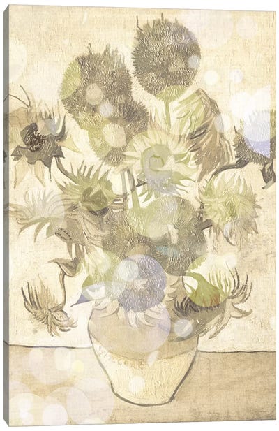 Sunflowers III Canvas Art Print - Re-Imagined Masters