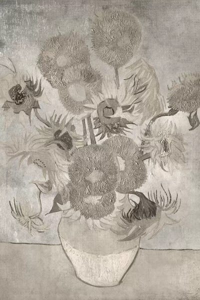 Van Gogh's Sunflowers Collection: Sunflowers IV by 5by5collective