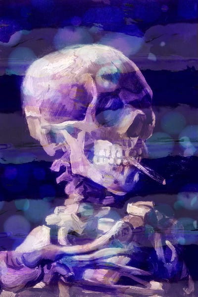 Skull of a Skeleton II by 5by5collective framed wall art