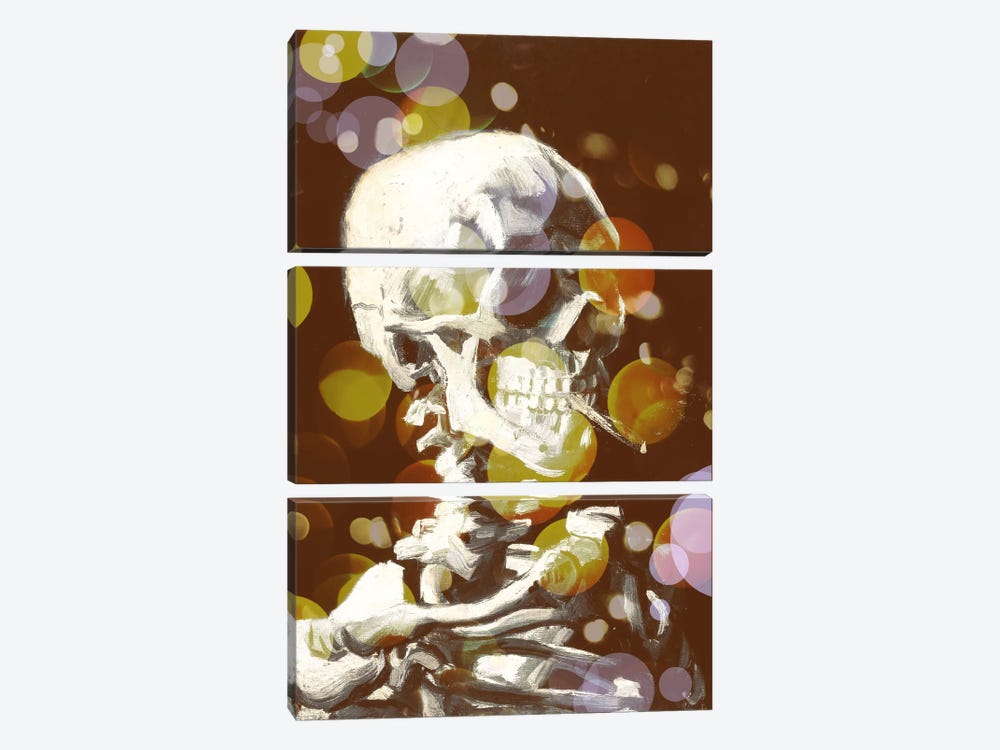 Skull of a Skeleton III by 5by5collective 3-piece Canvas Art