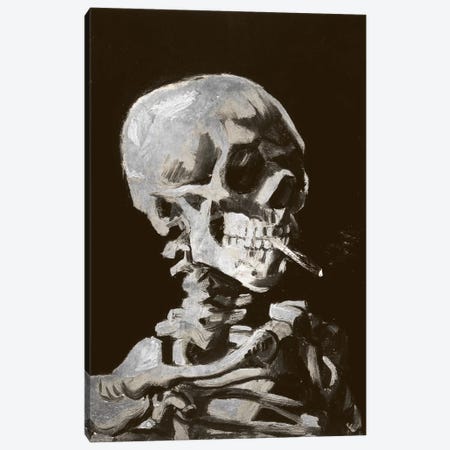 Skull of a Skeleton IV Canvas Print #CML40} by 5by5collective Canvas Artwork