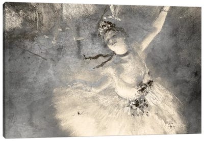 The Star IV Canvas Art Print - Ballet Art