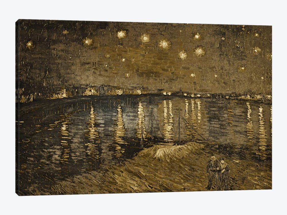 Starry Night Over the Rhone I by 5by5collective 1-piece Canvas Art