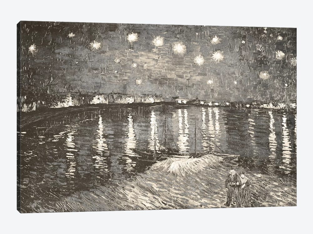 Starry Night Over the Rhone IV by 5by5collective 1-piece Canvas Print