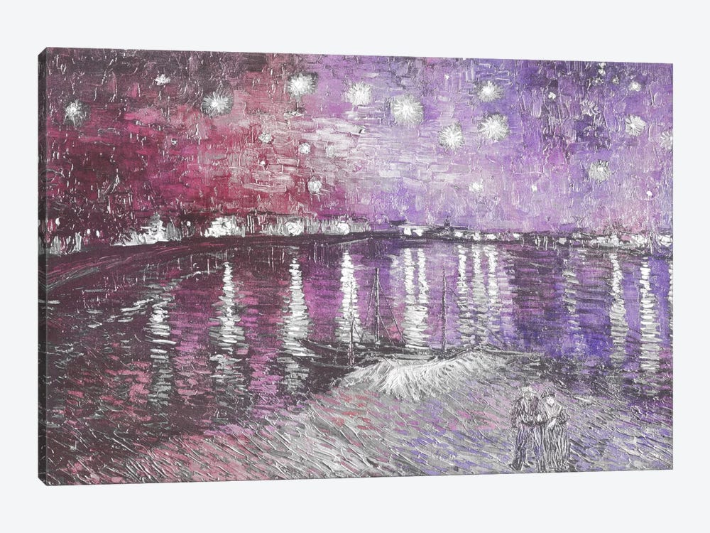 Starry Night Over the Rhone V by 5by5collective 1-piece Canvas Artwork