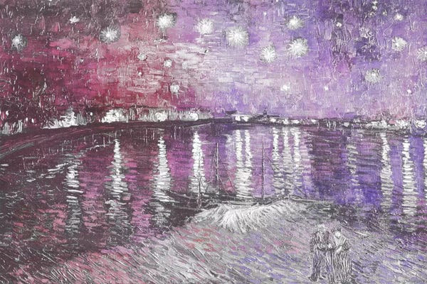 Night Sky: Starry Night Over the Rhone V by 5by5collective