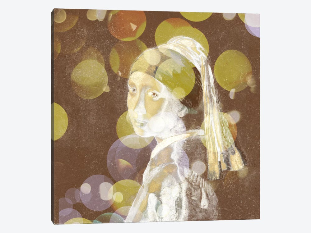 Girl with a Pearl Earring III by 5by5collective 1-piece Canvas Artwork