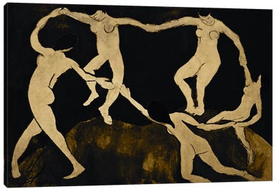 Dance VII Canvas Art Print - Artists Like Matisse